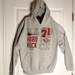 Hard Rock Hoodie Sweatshirt Sz. L Unisex